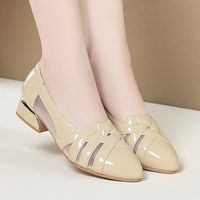 Sandales compensées à coussin d'air grande taille pour femme Baotou, nouvelle collection été 2026, bleues, pour mère d'âge moyen, dessus en PU, semelle extérieure en PVC, à enfiler