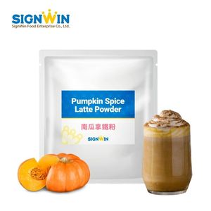 ผงลาเต้ฟักทอง รสหวานกลมกล่อมและนมข้น เหมาะสำหรับทำขนม - Product Image 1