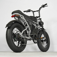 Vélo électrique urbain ZUMI US Brazil Stock à pneus larges, 7 vitesses, freins à disque hydrauliques, pour adultes, OEM ODM, batterie au lithium 1000W