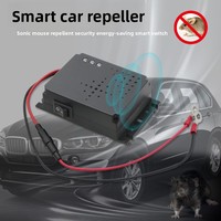 Nouveau répulsif électronique à ultrasons pour souris, à fixer sur voiture, avec LED clignotante et emballage en boîte