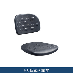 Hewei Industrial Chair IC027 PU Polyurethane Height <b>Adjustable</b> Swivel With <b>Footrest</b> For Laboratory Workshop - Product Image 3