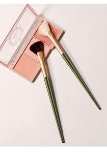 แปรงแต่งหน้าหัวเฉียงคุณภาพสูง ด้ามจับยาวปานกลาง สำหรับขายส่ง - Product Image 3