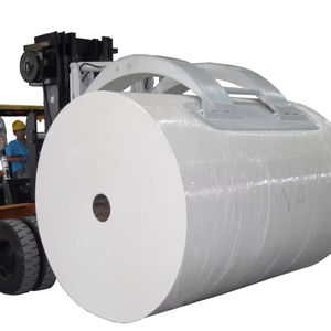 Gabelstapler-Papierrollen klemme | Elektrischer Rollen heber mit einstellbarer Öffnung | Hoch leistungs aufsatz - Product Image 1