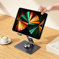 X59 usine support de téléphone portable en aluminium pliable de bureau rotatif à 360 degrés pour téléphone et tablette support en métal Durable réglable