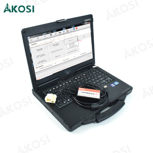 لحفارة Dr.ZX Hitachi بموصلات خارجية 4Pin و 6pin ، أداة تشخيص ، حفارة هيتاشي + كمبيوتر محمول CF53 - Product Image 4