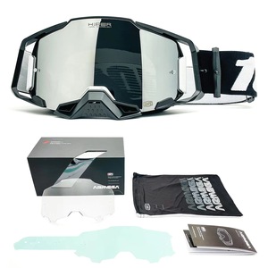 Occhiali da Motocross ARMAGE con Lenti in TPU e Montatura Completa in PC, Visiere per Sport All'aperto, Corse e Guida, Set con Scatola Nera - Product Image 2