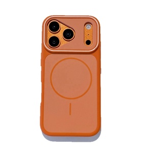 Étui de téléphone magnétique en acrylique givré bicolore <span class=keywords><strong>Phantom</strong></span> pour <span class=keywords><strong>iPhone</strong></span> 18 Pro avec design color-block et fenêtre large - Product Image 5