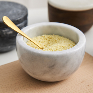 Maison Naturelle Vente en Gros Cuisine Maison Marbre Blanc Pot à Épices Poivre Boîte Sucre Assaisonnements Gardien <span class=keywords><strong>Sel</strong></span> Cave - Product Image 3