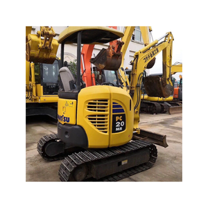 Miniexcavadora Komatsu PC20 Usada con Sistema Hidráulico, Máquina Excavadora Pequeña de Segunda Mano en Stock, Envío Rápido - Product Image 1