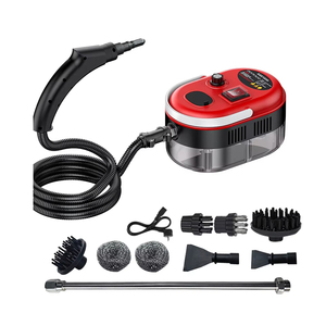 Limpiador a Vapor Eléctrico Portátil de 1800W, 3 Bares de Presión, Cuerpo de Plástico Negro, Uso Doméstico - Product Image 3