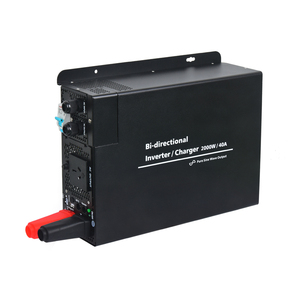 Onduleur à onde sinusoïdale pure bidirectionnel 2000W/4000W 12V 24V <span class=keywords><strong>48V</strong></span> vers 120V <span class=keywords><strong>230V</strong></span> pour caravane/remorque, chargeur pour usage extérieur - Product Image 5