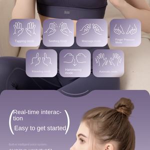 Masajeador de Cintura con Calor Inteligente Skg con Función de Pulsos, Cinturón de Masaje EMS para Aliviar el Dolor Abdominal - Product Image 5