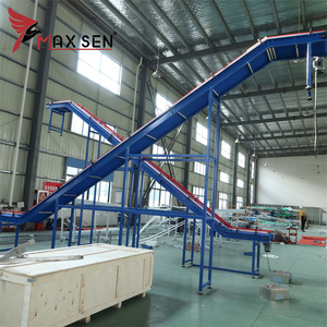 Machine de système de convoyeur incliné en PVC & POM de qualité alimentaire Maxsen Bande transporteuse verticale flexible pour usage industriel - Product Image 3