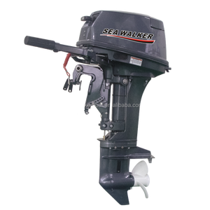 เครื่องยนต์เรือ Seawalker แบบติดท้ายเรือ <span class=keywords><strong>2</strong></span> จังหวะ 18 แรงม้า  แบบเพลาขายาว สตาร์ทมือ  ขาย  ใช้ได้กับ TOHATSU - Product Image 2