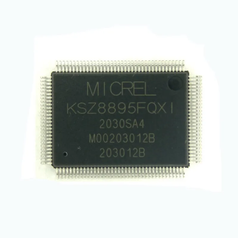KSZ8895FQXI KSZ8895 new original Ethernet ICs 5Port 10/100 Managed Switch w/ MII RMII with Fiber Support PQFP128