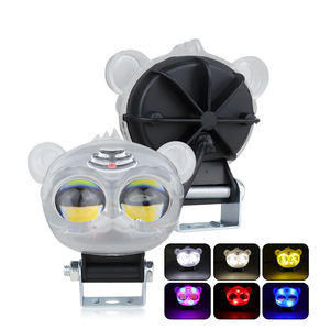 Faro Delantero LED para Motocicleta con Diseño de Cabeza de León, Luces Intermitentes RGB, Resistente al Agua IP67, Faros Antiniebla para Camiones, ATV, Jeeps 2 - Product Image 2