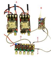 ZK-PRO1 papan kontrol nada Audio Preamplifier kelas atas untuk Bass Stereo dan Amplifier Treble JRC2068 papan PCB penguat daya