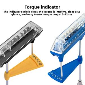 Toopre Jeu de clés dynamométriques multifonctions de haute précision Pointeur hexagonal intégré <span class=keywords><strong>pour</strong></span> <span class=keywords><strong>VTT</strong></span> - Product Image 4