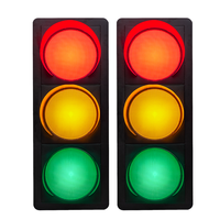 Feu de signalisation routière LED rond haute luminosité 300 mm (12 pouces) pour les intersections urbaines et la sécurité routière, fabrication directe OEM/ODM