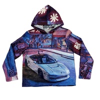 Blouson Bomber Vintage Tissé Grande Taille Personnalisé avec Motif Lettres pour Homme Printemps