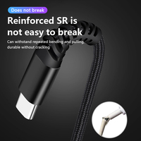 Kabel USB C 1m 2m Harga Murah, Pengisi Daya Cepat PD 60W Tipe-C untuk Ponsel