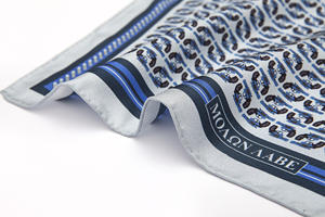 Foulard carré en coton 55x55cm et mouchoir, imprimé animal décontracté, tissage mécanique, sérigraphie et impression numérique, utilisation quatre saisons - Product Image 2