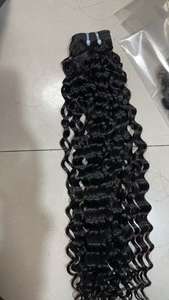 JINHAN Extensiones de Cabello Humano Remy 100% Virgen Rizado Doble Trama Tejido a Máquina 12A 100g/unidad Todos los Colores Permanentes - Product Image 4