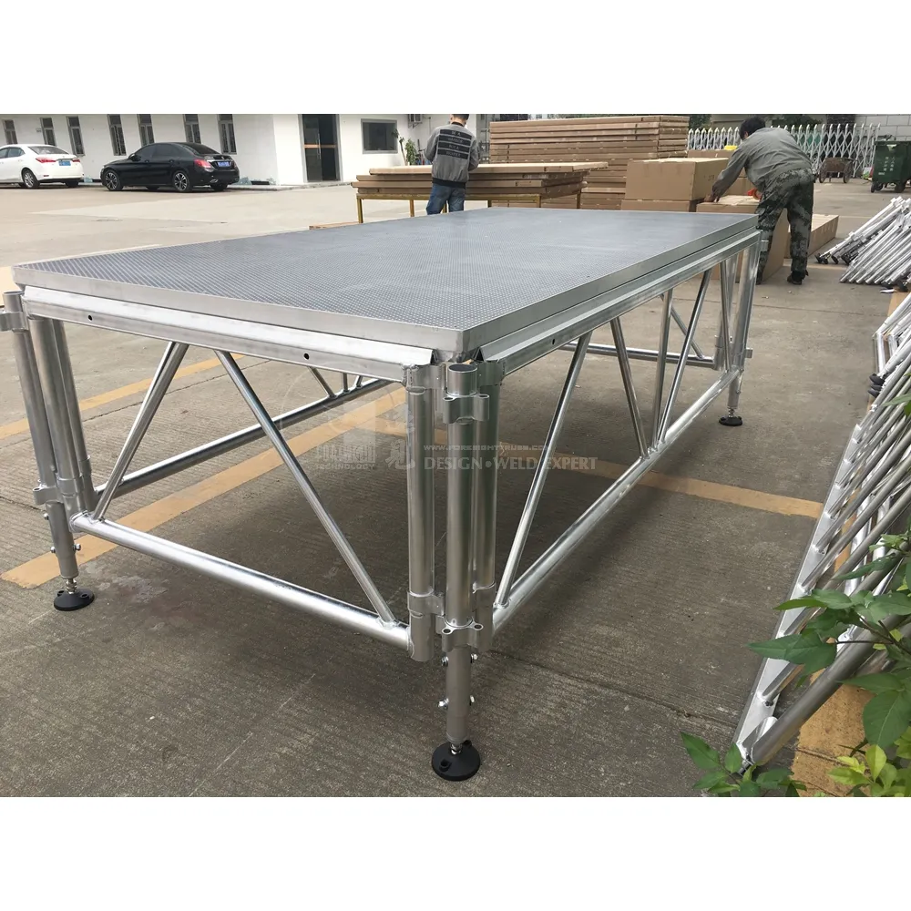 High quality Aluminum Outdoor Riser Portable Stage for Sale