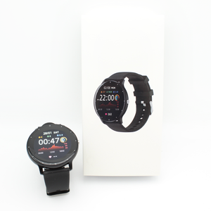 Montre intelligente unisexe étanche IP67 avec design rond <span class=keywords><strong>HR</strong></span>/BP/SPO2/suivi du sommeil 100 + modes sportifs boussole de suivi d'activité physique - Product Image 1