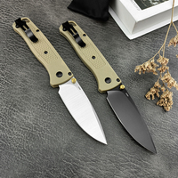 Couteau pliant BM 535, lame 440C, manche en fibre de nylon, couteau de poche, randonnée, EDC, camping, défense personnelle, outils tactiques de chasse