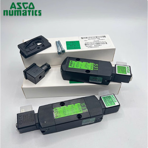 วาล์วโซลินอยด์ ASCO รุ่น SCG551A001MS แบบ 2 ทาง ใช้ไฟ AC 220V แรงดัน 0-10 บาร์ ชนิดลม ปรับทิศทางการไหล ปรับระบายอากาศ  บุอะลูมิเนียม - Product Image 5