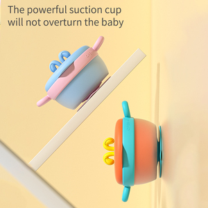 BPA-Free ถ้วยดูดพลาสติกกลมแบบพกพาปลอดภัยสำหรับขนมเด็กอาหารเด็กเดินทางได้เข้าไมโครเวฟได้ - Product Image 5