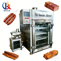 Machine à fumer et à fumiger durable et haute capacité pour viande, poisson, poulet, champignons, équipement de fumage à froid pour viande et poisson-chat, four à fumer
