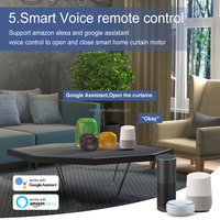 Moteur de rideau intelligent électrique automatique OneSmart WiFi Tuya Zigbee en métal et plastique, écologique, compatible Home Assistant et Google