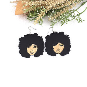 Grosir anting ukiran khusus Afro Afrika untuk wanita - Product Image 6