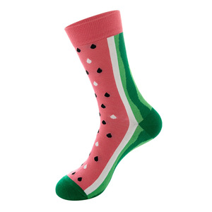 Chaussettes <span class=keywords><strong>de</strong></span> sport en coton personnalisées avec logo, design original, colorées, amusantes, à motifs alimentaires, fantaisie, graphiques, longues, originales, cadeaux uniques - Product Image 6