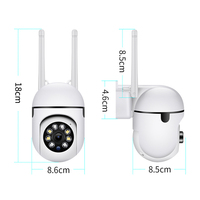 Nouveaux modèles à succès A7 480p 720p 1080p Mini hd sans fil 360 °   Caméras de sécurité domestiques intelligentes Wifi, système CCTV avec vision nocturne