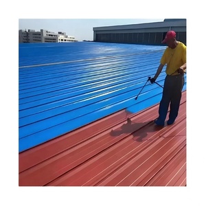 Revestimiento Impermeable de Poliuretano Base Agua para Techos Metálicos, Especial para Techos de Lámina de Acero de Color, Membrana Impermeable para Exteriores - Product Image 1