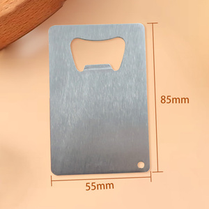 LOGO Dụng Cụ Mở Nắp Chai Thẻ Bài Kinh Doanh Thăng Hoa In Bằng Thép Không Gỉ Bằng Kim Loại Tùy Chỉnh - Product Image 2