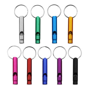 Pendentif porte-clés haut décibel survie en plein air sifflet d'urgence outil de Camping multifonction chiens sifflet d'entraînement pour animaux de compagnie - Product Image 6