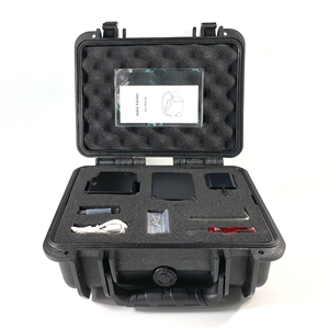 Black <b>Plastic</b> GPS Tracker Case Anti Explosive for Ankle Monitoring - Product Image 6
