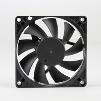 Everflow DC-Lüfter 8020 12V PBT-Flügel 65,5CFM 45,7dBA Industrieller Hochtemperatur-Lüfter OEM/ODM Zwei Kugellager 4800RPM