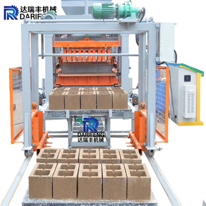 Máy làm gạch tự động QT5-15 | Dây chuyền sản xuất khối bê tông cát xi măng | pavers tùy chỉnh khối rỗng - Product Image 1