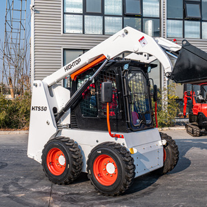 รถตักล้อยางขนาดเล็ก HTS50 Mini Skid Steer Compact Dingo พร้อมห้องโดยสาร สำหรับงานก่อสร้างและฟาร์ม ใช้เครื่องยนต์ EPA 5 - Product Image 2