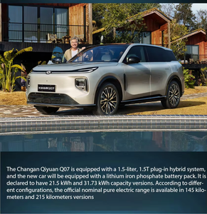 2025 nouvelles voitures chinoises modèle Changan Qiyuan Q07 voitures hybrides de luxe Changan Qiyuan Q07 SUV de taille moyenne - Product Image 5