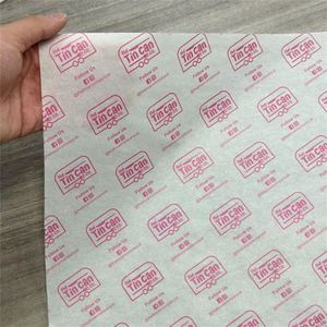 40g Greaseproof <b>Paper</b> Custom Printed Food Packaging Greaseproof <b>Paper</b> Cake, Sandwich and Hot Dog Wrappers - Product Image 3