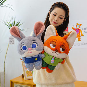 Peluche Creativo de Zorro, Muñeco de Conejo de Zootopia, Compañero de Sueño <span class=keywords><strong>para</strong></span> Niños, Regalo Navideño <span class=keywords><strong>para</strong></span> Bebés - Product Image 5