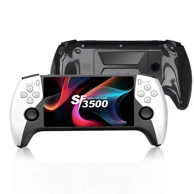 Original SF3500 5 Inch FHD TV-Out Handheld Game Console 64GB 20000 2.4G Wireless Gamepad Retro Video Game Console Gaming Player