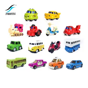 Fengtai 1:64 Cartoon Gegoten Auto Speelgoed Mini Taxi Bus Motorfiets Trein Diecast Fabriek Molding Ontwikkeling Oem Aanpassen Ontwerp