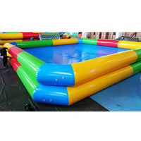 Bâche en PVC imperméable et durable, piscine gonflable géante ronde, équipement de jeux aquatiques pour enfants et adultes
